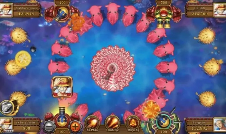 Hệ thống vũ khí trong game Bắn Cá Đại Hải Trình 99OK