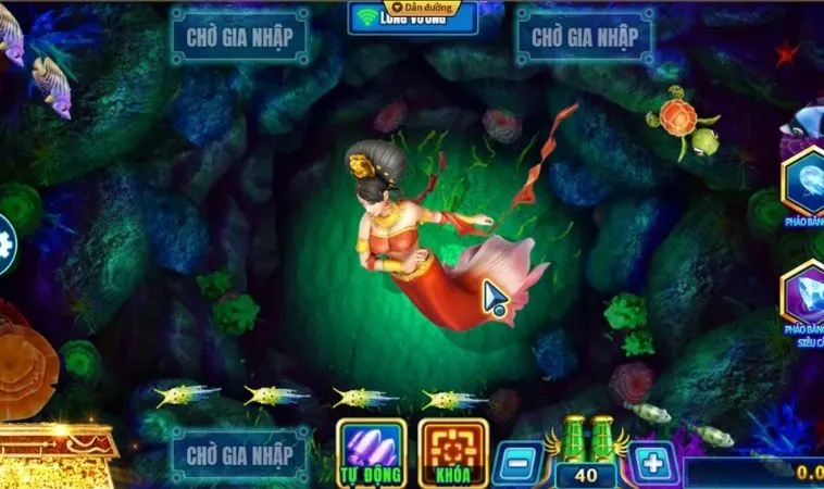 Giao diện chơi Bắn Cá Rồng 99OK