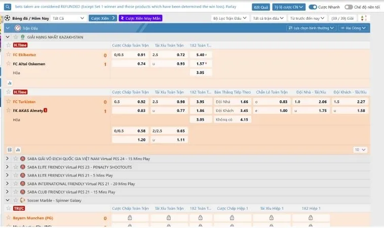 Tìm Hiểu Cá Cược Bóng Đá 99OK: Cơ Hội Thắng Lớn Mỗi Trận Đấu 2 Bảng kèo cá cược bóng đá 99OK